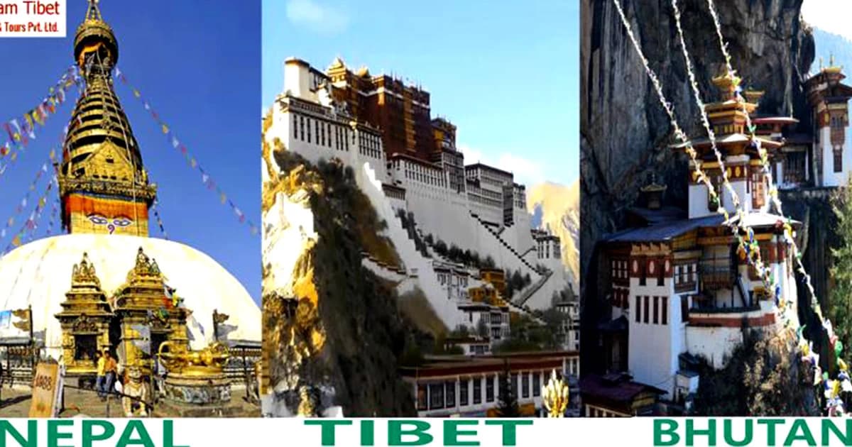 How to Plan a Nepal Tibet Bhutan Tour | Multi Country Tour Package