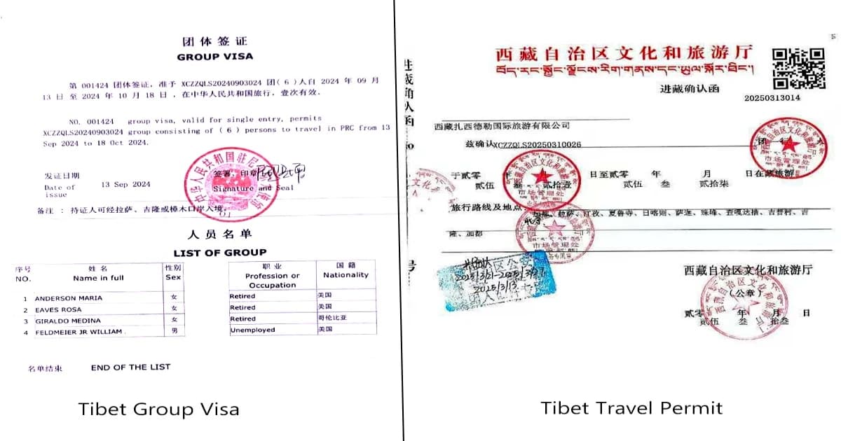 Tibet Visa and Permit Information