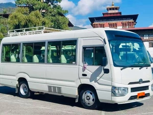 Luxury Van For Bhutan Tour