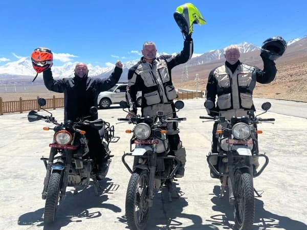 Tibt Motorbike Tour Everest Base Camp View